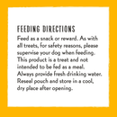 Crunchy Dog Treat - GRAIN FREE CRUNCH - Turkey, Sweet Potato & Cranberry Flavor - 8 oz - J & J Pet Club - Charlee Bear