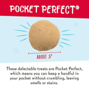 Crunchy Dog Treat - ORIGINAL CRUNCH - with Turkey Liver & Cranberries - 16 oz - J & J Pet Club - Charlee Bear