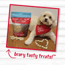 Crunchy Dog Treat - ORIGINAL CRUNCH - with Turkey Liver & Cranberries - 16 oz - J & J Pet Club - Charlee Bear