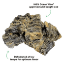 Dehydrated Dog Treat - Cod Skins - 2.25 oz - J & J Pet Club - Open Farm