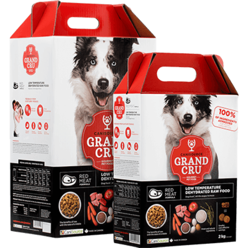 Dehydrated Raw Dog Food - GRAND CRU - Red Meat Formula - J & J Pet Club