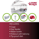 Deluxe Habitat For Small Animals - J & J Pet Club - Living World