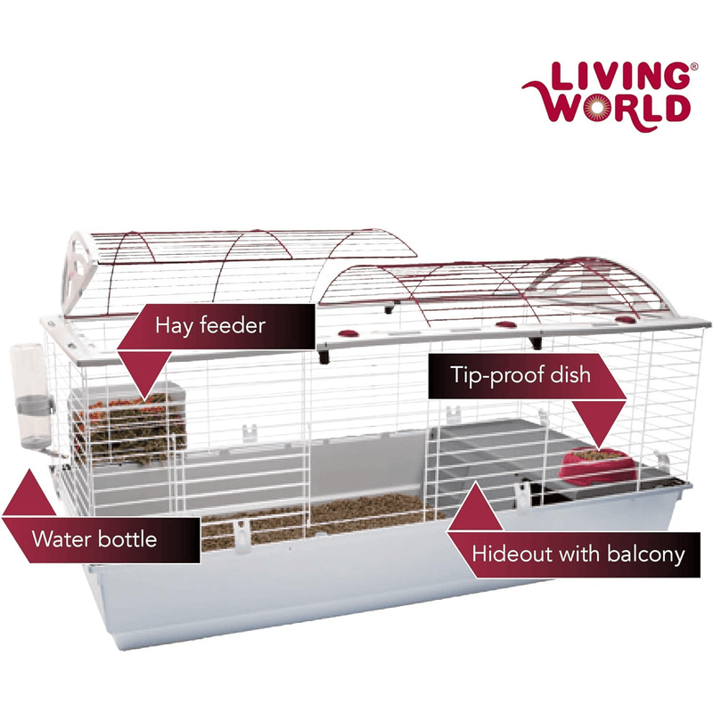 Deluxe Habitat For Small Animals - J & J Pet Club - Living World