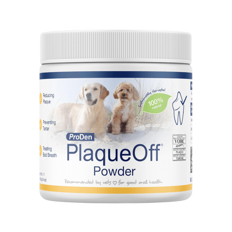 Dental Care - PlaqueOff Powder For Dogs & Cats - J & J Pet Club - ProDen PlaqueOff