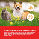 Dog & Cat Supplement - ALLERGY CARE, Allergy-911, Allergy Aid + Antioxidants - 90 soft chews - J & J Pet Club - Naturvet