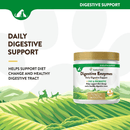 Dog & Cat Supplement - DAILY DIGESTIVE SUPPORT - Digestive Enzymes + Pre & Probiotic - Powder - J & J Pet Club - Naturvet