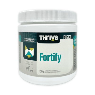 Dog & Cat Supplement - Fortify Fusion - 150 g - J & J Pet Club - Thrive