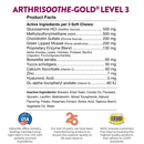 Dog & Cat Supplement - JOINT HEALTH, ArthriSoothe-GOLD, Level 3 Advanced - Clinically Tested - 70 soft chews - J & J Pet Club - Naturvet