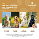 Dog & Cat Supplement - SCOOPABLES - SKIN & COAT, Omega-Gold Essential Fatty Aids + Anchovy Oil & Salmon Protein - 45 scoops - J & J Pet Club - Naturvet