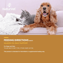 Dog & Cat Supplement - SKIN & COAT CARE - Salmon Oil Skin & Coat Gel Caps + Omegas, DHA & EPA - 60 gel caps - J & J Pet Club - Naturvet