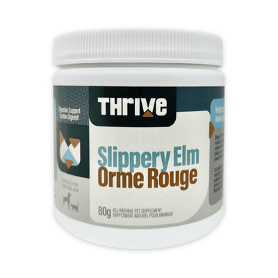 Dog & Cat Supplement - Slippery Elm Powder - 80 g - J & J Pet Club - Thrive