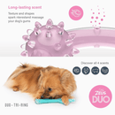 Dog Chewing Toy - DUO, Tri-Ring, Coconut Scent - J & J Pet Club - Zeus