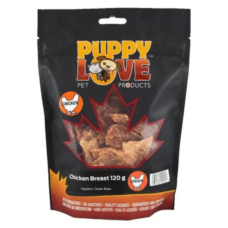 Dog Chewing Treat - Chicken Breast - 120 g - J & J Pet Club - Puppy Love