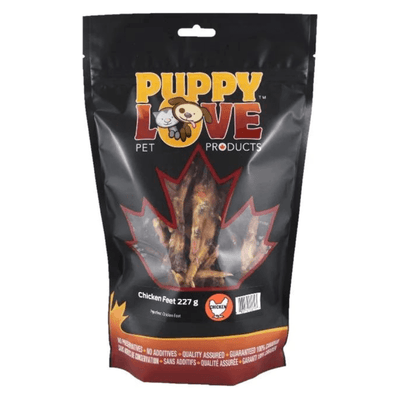 Dog Chewing Treat - Chicken Feet - 227 g - J & J Pet Club - Puppy Love