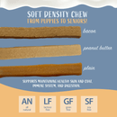 Dog Chewing Treat - YOGURT STICKS - Peanut Butter with Prebiotics & Probiotics - 4.8 oz - J & J Pet Club - HIMALAYAN PET SUPPLY