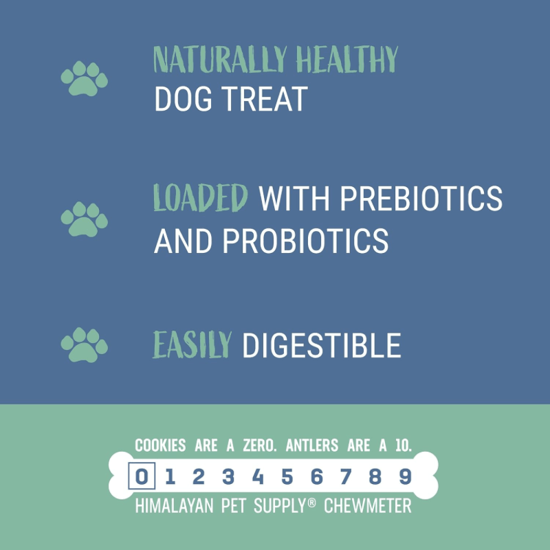 Dog Chewing Treat - YOGURT STICKS - Plain with Prebiotics & Probiotics - 4.8 oz - J & J Pet Club - HIMALAYAN PET SUPPLY