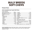 Dog Dental Care - BREED SPECIFIC - Bully Breeds - 50 soft chews - J & J Pet Club - Naturvet
