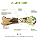 Dog Dental Treat - BRUSHZEES - Large (for Dogs 40-60 lbs.) - 1 ct (Bulk) - J & J Pet Club - WHIMZEES