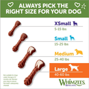 Dog Dental Treat - BRUSHZEES - Large (for Dogs 40-60 lbs.) - 1 ct (Bulk) - J & J Pet Club - WHIMZEES