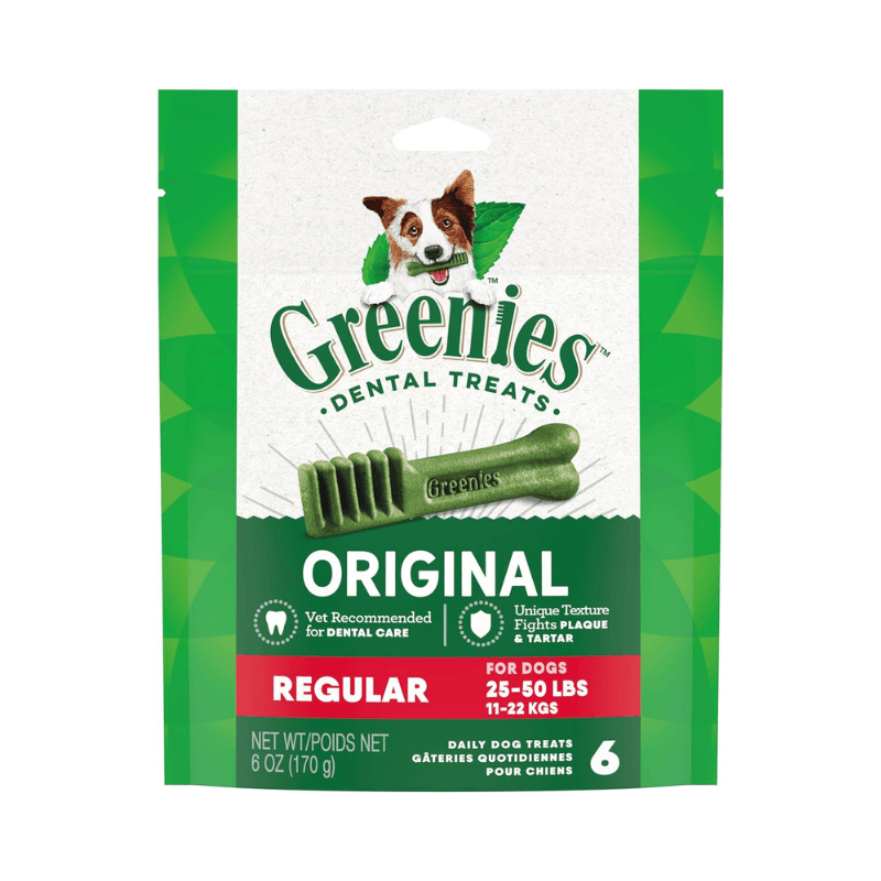 Dog Dental Treat - Original REGULAR - J & J Pet Club - Greenies