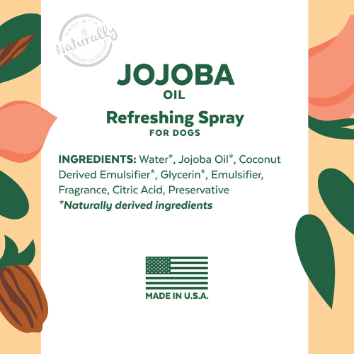 Dog Deodorizing Spray - ESSENTIALS - Jojoba Oil Refreshing - 8 oz - J & J Pet Club - TropiClean