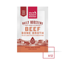 Dog Food Booster - Instant Beef Bone Broth with Turmeric - 0.12 oz sachet, pack of 12 - J & J Pet Club - The Honest Kitchen