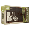*(Please Use By 2026-08-13)* Dog Frozen Raw - DINNERS - Quail Dinner Carton - 4 x 1 lb*