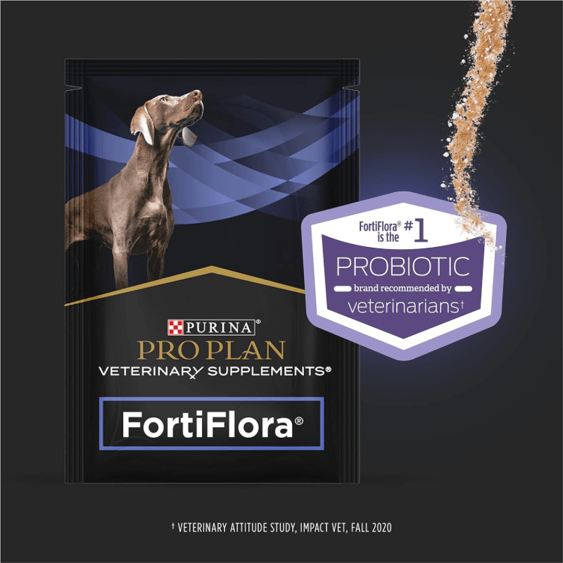 Dog Supplement - PROPLAN - FortiFlora - 1 g sachets, box of 30 - J & J Pet Club - Purina