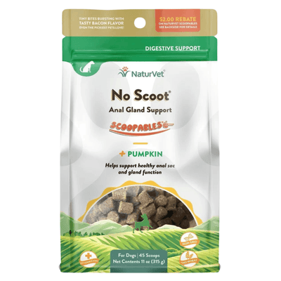*(Please Use By 2026-03-31)* Dog Supplement - SCOOPABLES - DAILY DIGESTIVE SUPPORT - No Scoot - Anal Gland Support + Pumpkin - 45 scoops