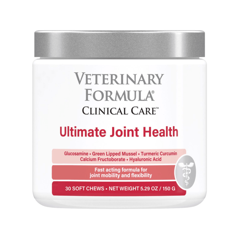 Dog Supplement - Ultimate Joint Health - 5.29 oz, 30 soft chews - J & J Pet Club - Veterinary Formula Clinical Care