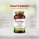 Dog Supplement - URINARY HEALTH - Bladder Support + Cranberry - 60 chewable tabs - J & J Pet Club - Naturvet