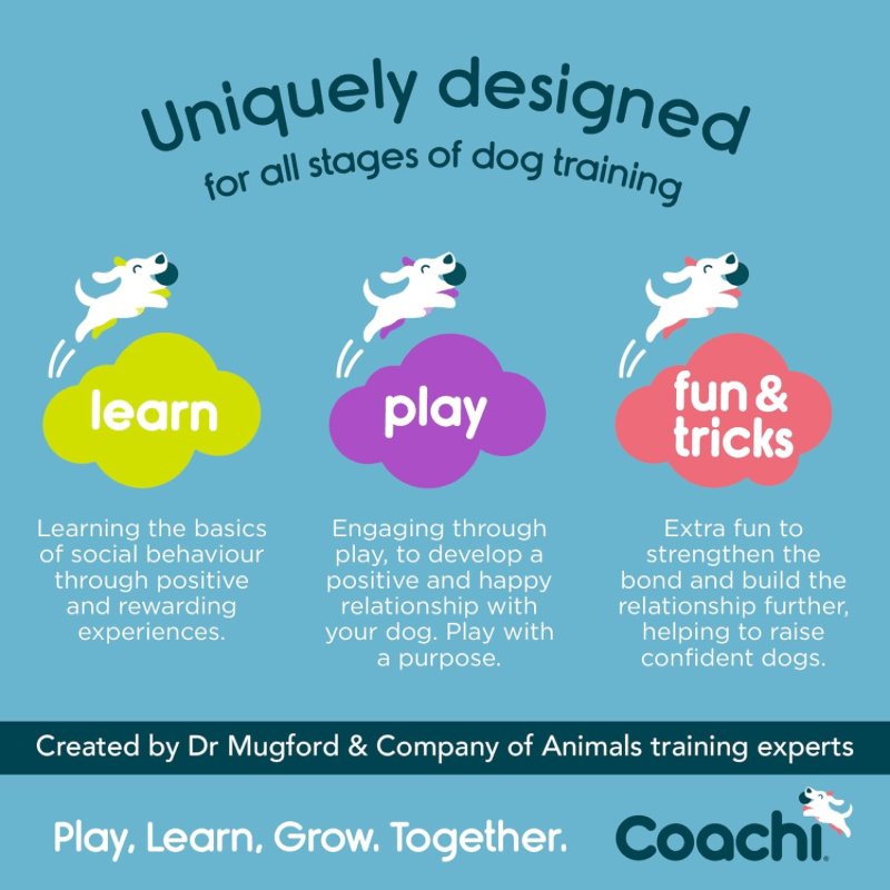 Dog Toy - Coachi Training Dumbbell - J & J Pet Club - COMPANY OF ANIMALS