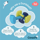 Dog Toy - Coachi Training Dumbbell - J & J Pet Club - COMPANY OF ANIMALS