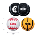 Dog Toy - Sport Balls - J & J Pet Club - Kong