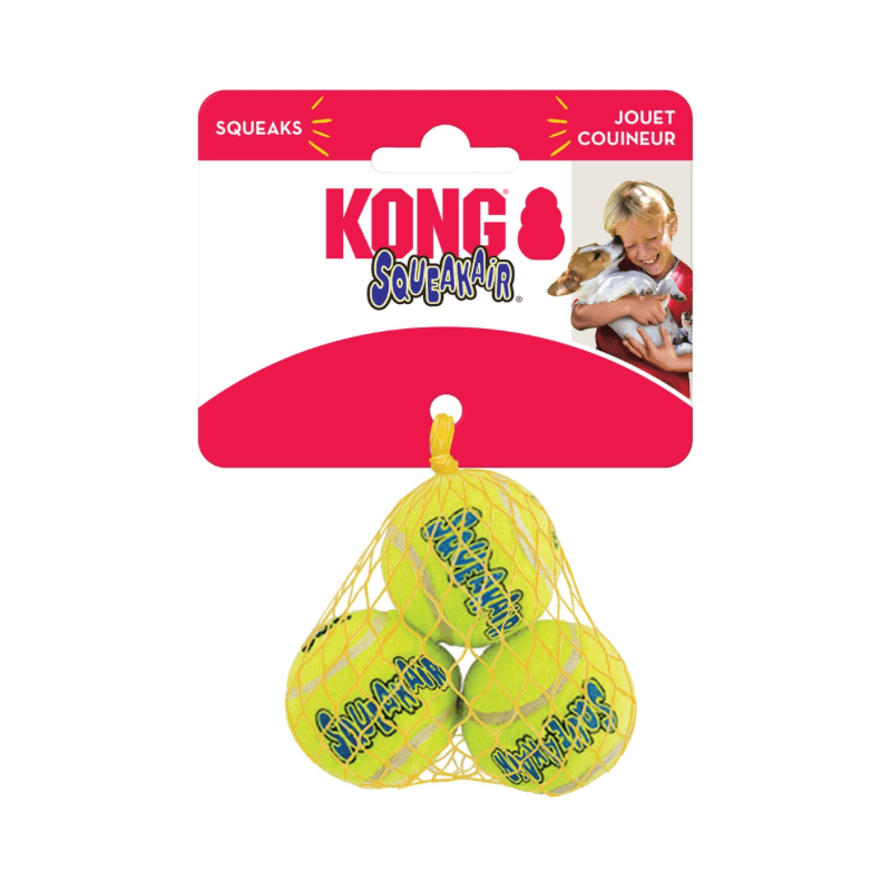 Dog Toy - SqueakAir - Tennies Balls - J & J Pet Club - Kong