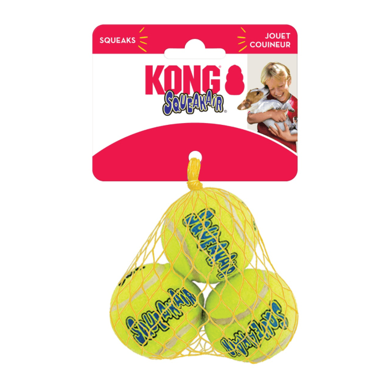 Dog Toy - SqueakAir - Tennies Balls - J & J Pet Club - Kong