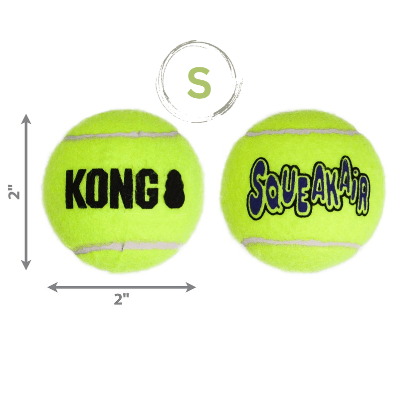 Dog Toy - SqueakAir - Tennies Balls - J & J Pet Club - Kong