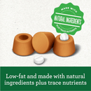 Dog Treat - PILL POCKETS - Tablet Size - Peanut Butter Flavor - 3.2 oz - J & J Pet Club - Greenies