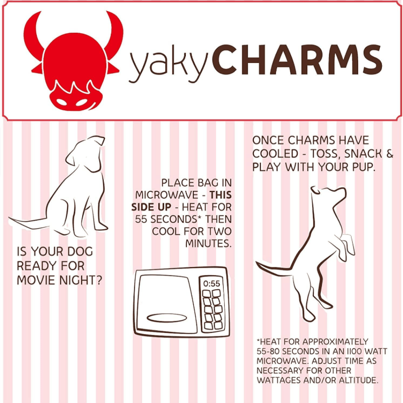 Dog Treat - yakyCHARMS - Microwavable Cheese Puffs - Original - 0.75 oz, 1 ct - J & J Pet Club - HIMALAYAN PET SUPPLY