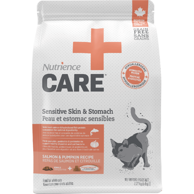 Dry Cat Food - CARE - Sensitive Skin and Stomach - J & J Pet Club - Nutrience