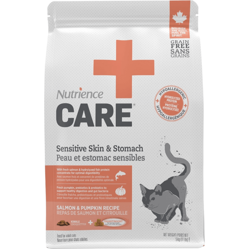 Dry Cat Food - CARE - Sensitive Skin and Stomach - J & J Pet Club - Nutrience