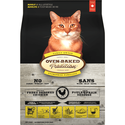 Dry Cat Food - Chicken - Adult - J & J Pet Club - Oven-Baked Tradition