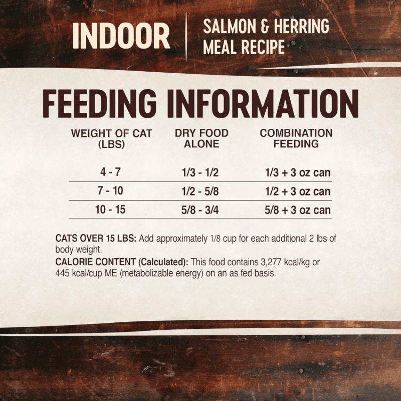 Dry Cat Food - CORE - Grain Free Salmon & Herring - INDOOR Adult - 11 lb - J & J Pet Club - Wellness