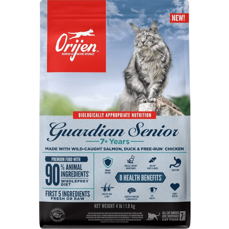 Dry Cat Food - Guardian 8 Senior - J & J Pet Club - Orijen