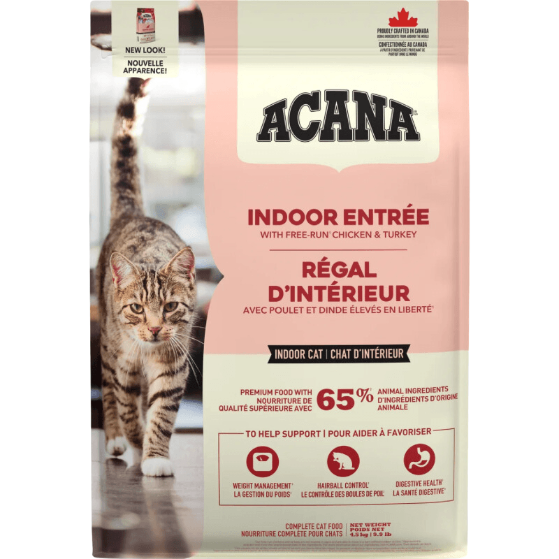 Dry Cat Food - Indoor Entrée - Adult - J & J Pet Club - Acana