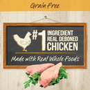 Dry Cat Food - PURRFECT BISTRO - Grain Free Real Chicken + Sweet Potato Recipe - J & J Pet Club - Merrick