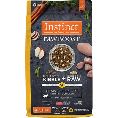 Dry Cat Food - RAW BOOST - Real Chicken Recipe - J & J Pet Club - Instinct