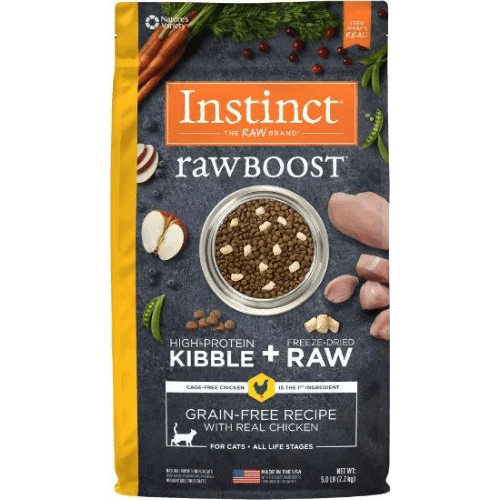Dry Cat Food - RAW BOOST - Real Chicken Recipe - J & J Pet Club - Instinct