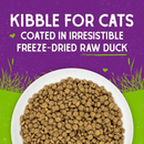 Dry Cat Food - Raw Coated - Duck - J & J Pet Club - Stella & Chewy's