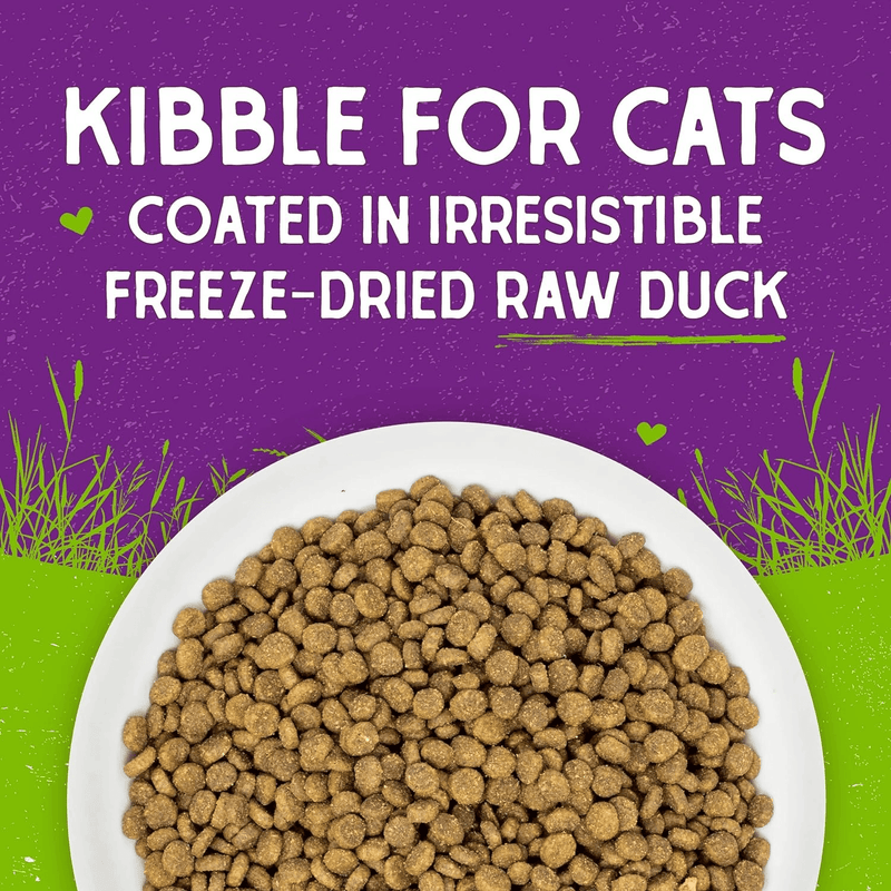 Dry Cat Food - Raw Coated - Duck - J & J Pet Club - Stella & Chewy's